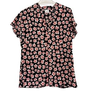 CAbi Floral Blouse
